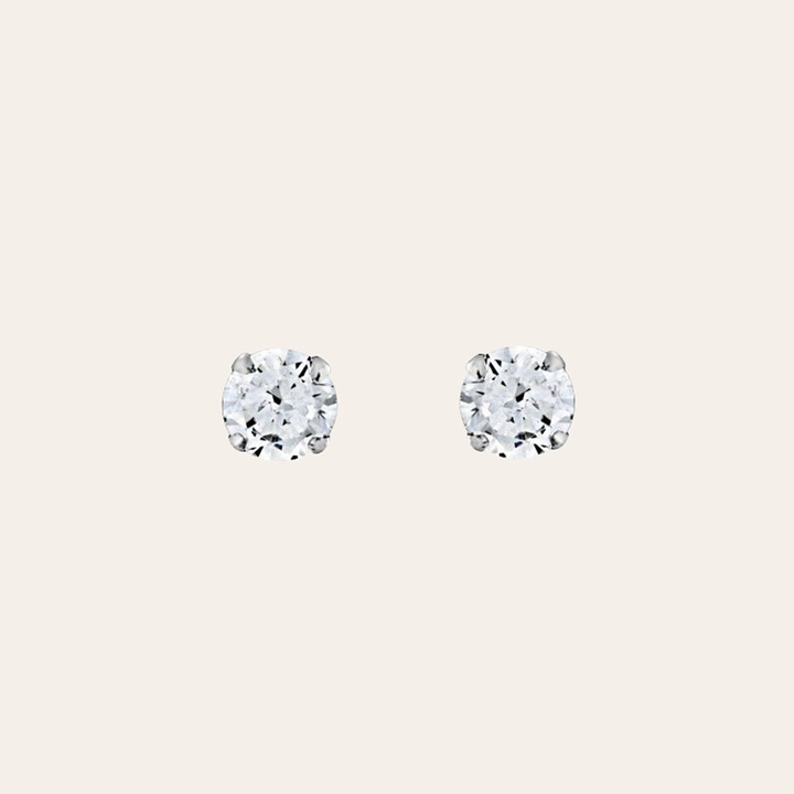 4 mm Stud Earrings