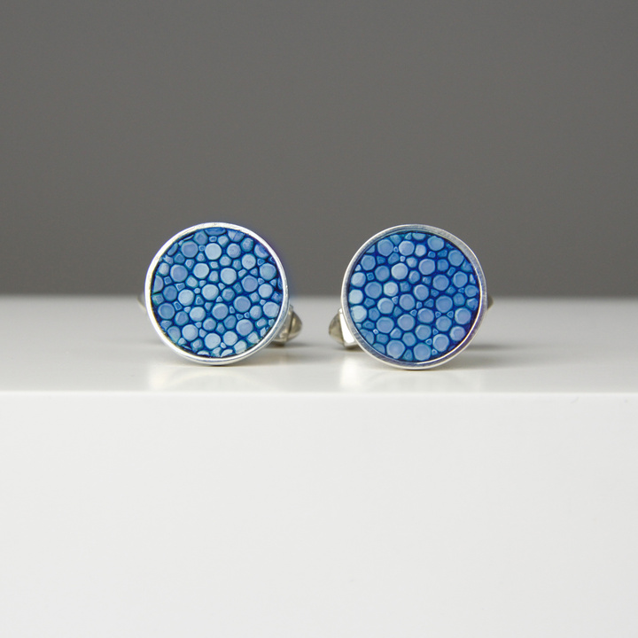 Blue Cufflinks