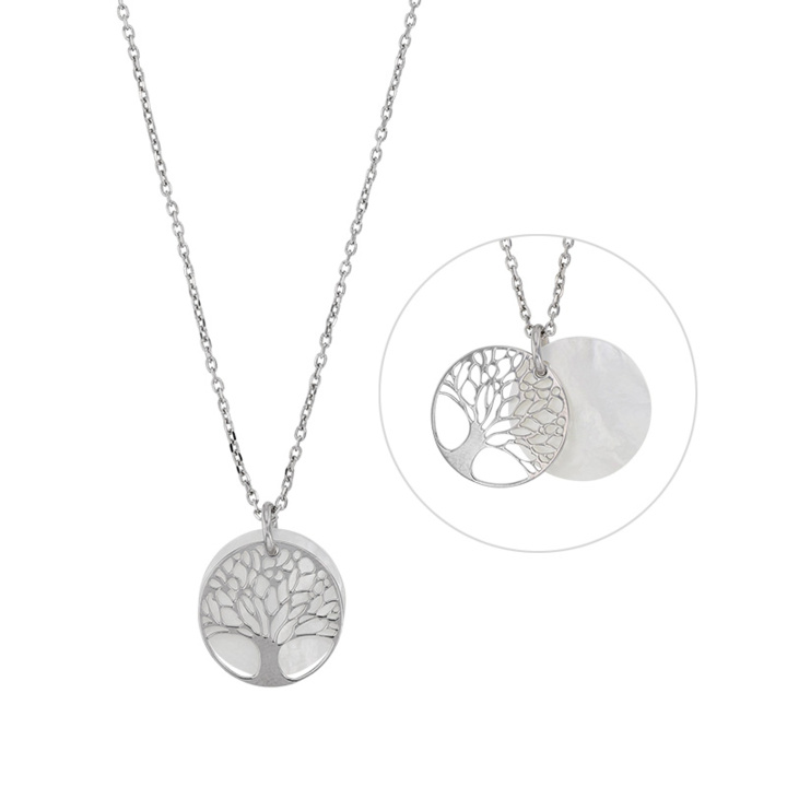 Tree of life mother-of-pearl Necklace