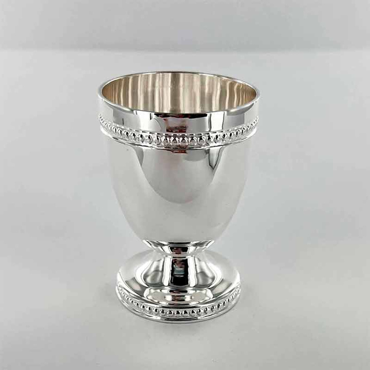 Coquetier Perles et sa cuillère à œuf assortie