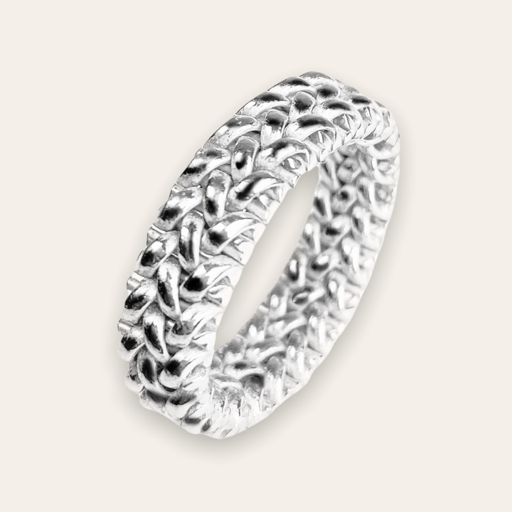 Bague maille fine