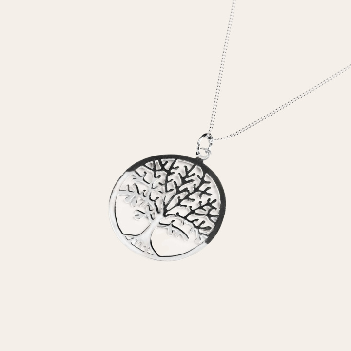 filigree tree of life necklace 25 mm