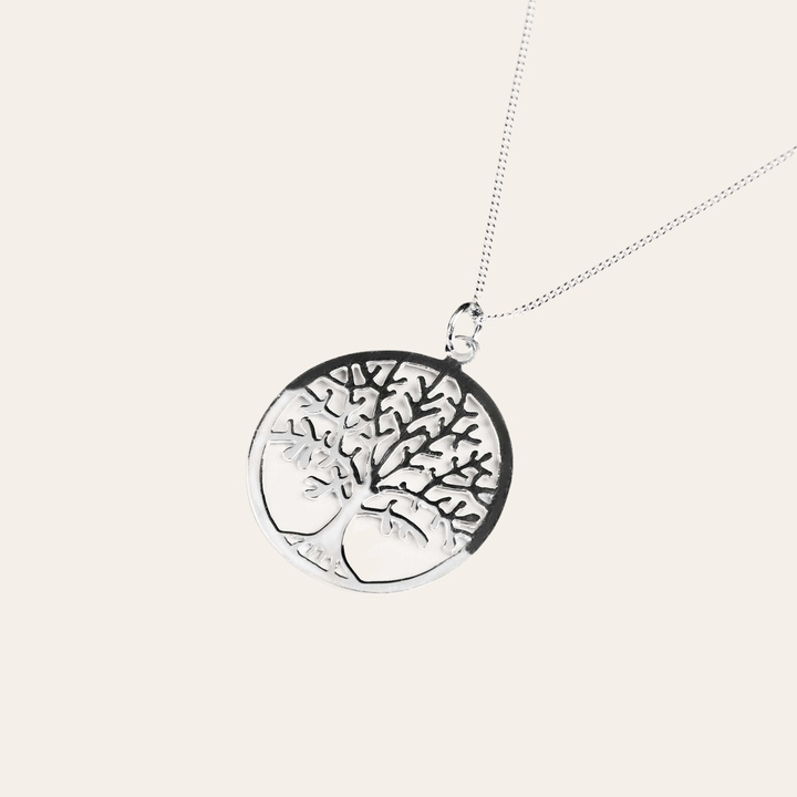 Collier arbre de vie filigrane 25 mm