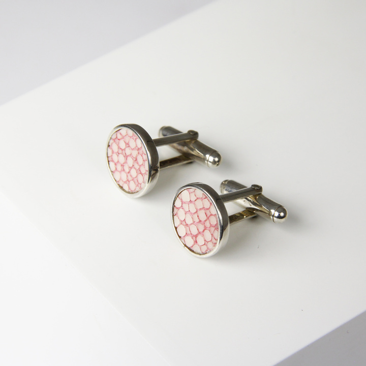 Pink Cufflinks