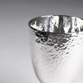 Coquetier sur pied Martelé Argent Massif 925 - Sterling silver egg cups