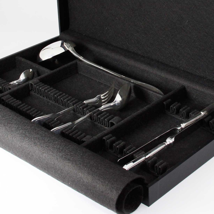 Boîte De Rangement Pour Couverts Avec Séparateurs Réglables - Organisateur Ustensiles De Table, 5 Compartiments